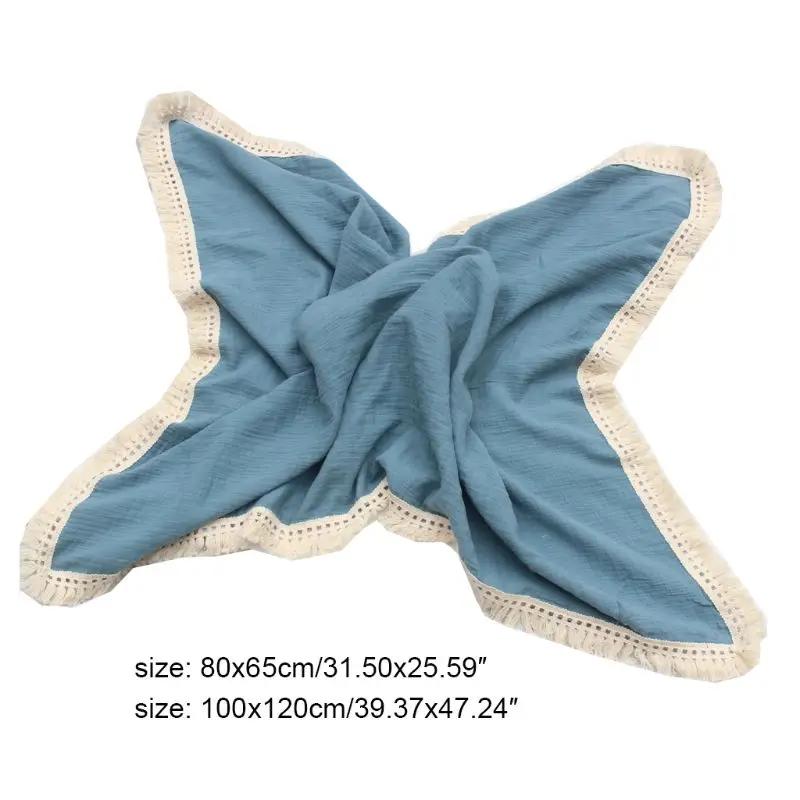 Swaddle Muslin for Newborn Unisex Tassel Infant Baby Blanket Wrap Baby Shower Gift Receiving Blanket
Swaddle Muslin for Newborn Unisex Tassel Infant Baby Blanket Wrap Baby Shower Gift Receiving Blanket