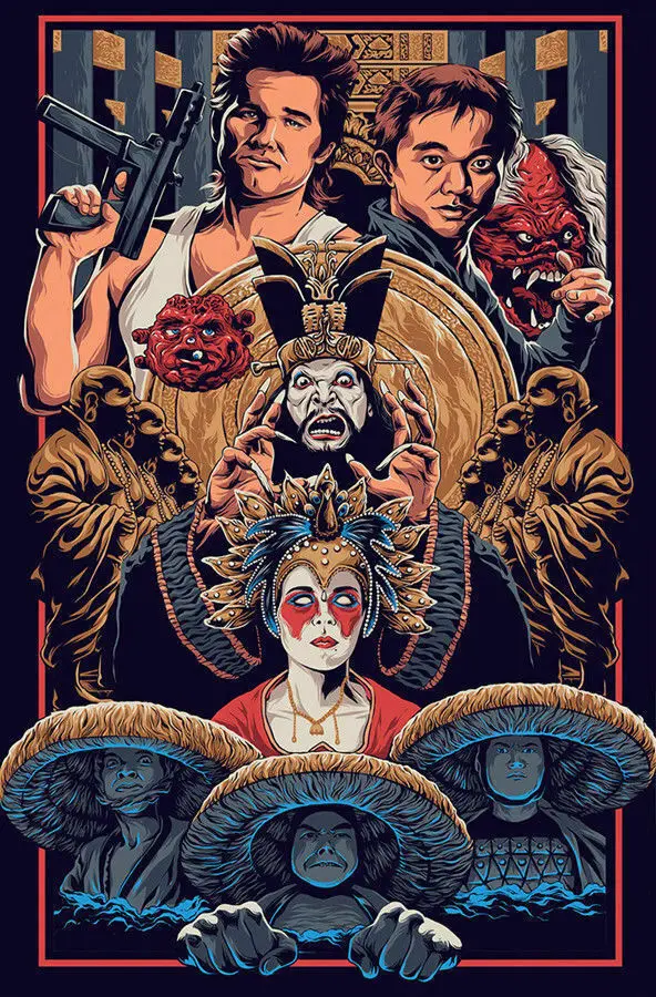 Big Trouble in Little China Movie Wall Sticker Silk Poster Art Light Canvas Home Decoration
Big Trouble in Little China Movie Wall Sticker Silk Poster Art Light Canvas Home Decoration