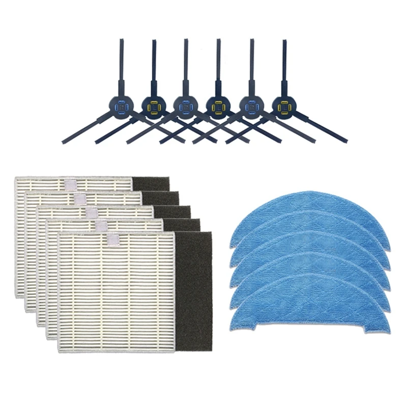 Robot Vacuum Cleaner HEPA Filter Side Brush Mop for Ilife V8S X750 X785 V80 Robotic Vacuum Cleaner Parts Accessories
Robot Vacuum Cleaner HEPA Filter Side Brush Mop for Ilife V8S X750 X785 V80 Robotic Vacuum Cleaner Parts Accessories