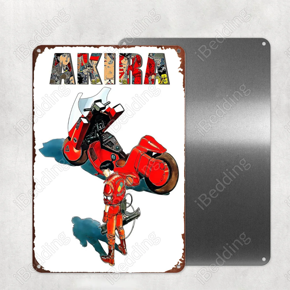 

Akira металлическая вывеска-плакат украшение для дома и бара, железная живопись, персонализированный паб, клуб, промышленный Декор
