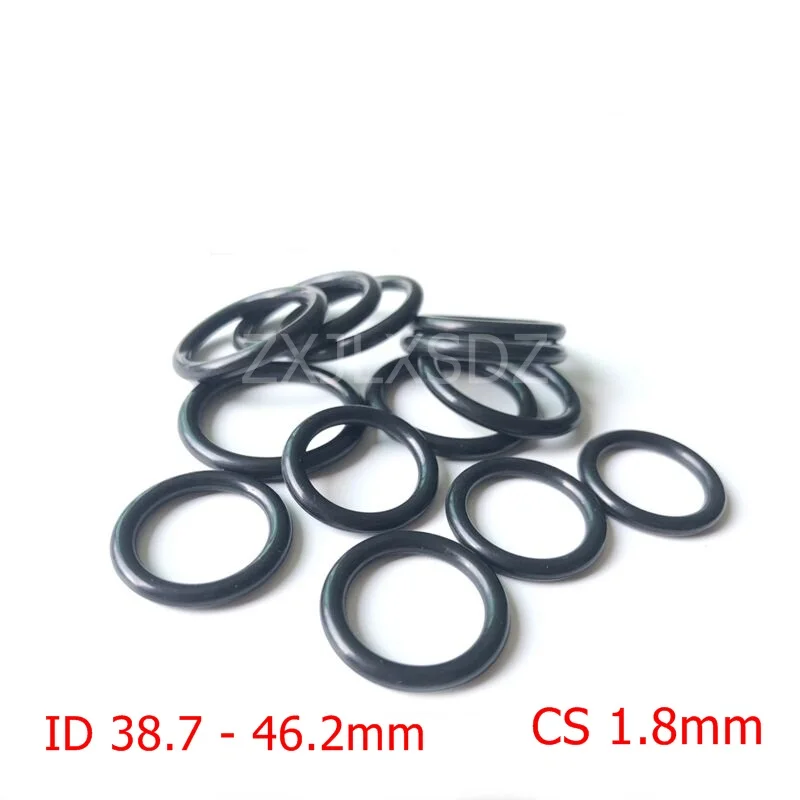 100 PCS Black NBR rubber O ring O-ring Oring Seal Rubber Gaskets CS 1.8mm x ID 38.7 39.2 40 41.2 42.5 43.7 45 46.2mm
100 PCS Black NBR rubber O ring O-ring Oring Seal Rubber Gaskets CS 1.8mm x ID 38.7 39.2 40 41.2 42.5 43.7 45 46.2mm