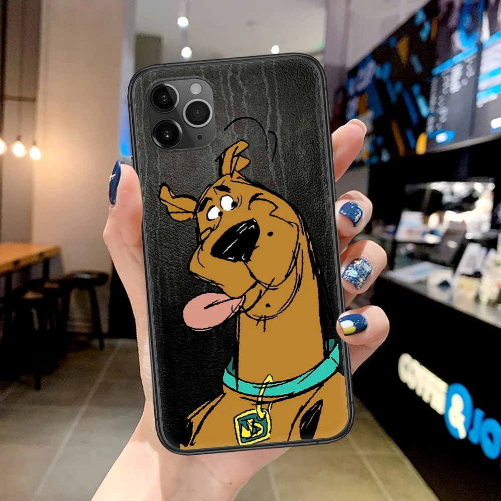Cute Dog Funny Scooby-Doo Phone Case For Iphone 4 4s 5 5S SE 5C 6 6S 7 8 Plus X XS XR 11 12 Mini Pro Max 2020 black Back Soft
Cute Dog Funny Scooby-Doo Phone Case For Iphone 4 4s 5 5S SE 5C 6 6S 7 8 Plus X XS XR 11 12 Mini Pro Max 2020 black Back Soft