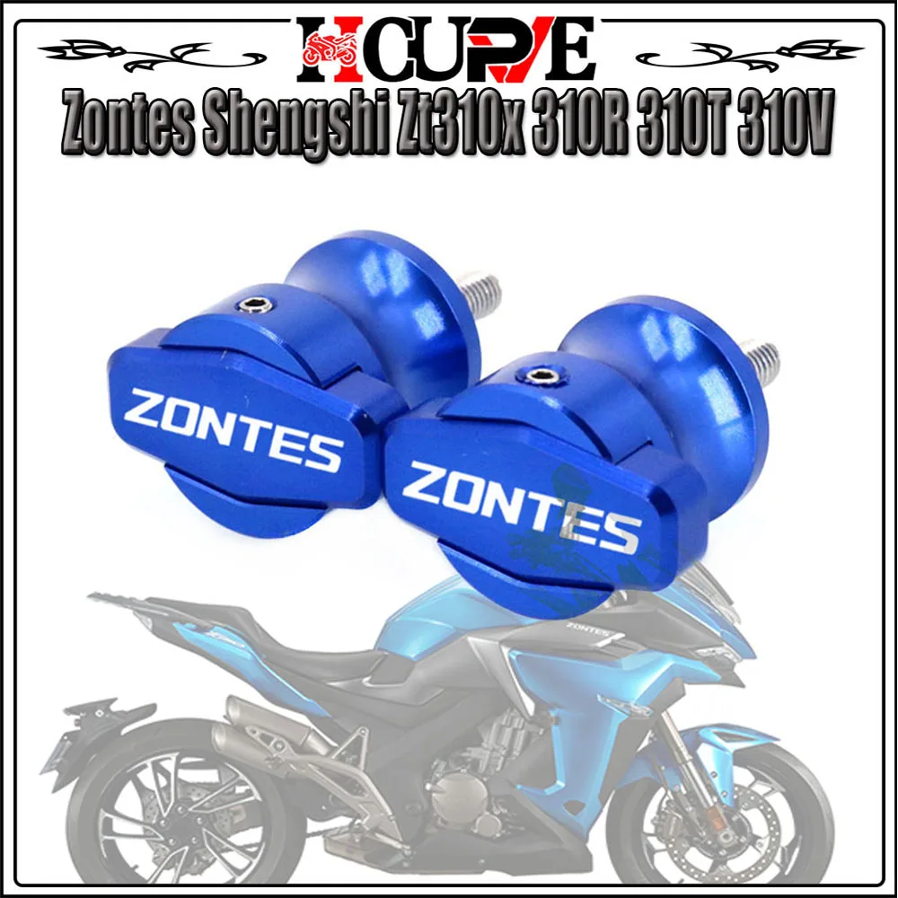 For Zontes Shengshi Zt310x 310R 310T 310V Motorcycle CNC Frame Stands Screws sliders Swingarm Spools Slider
For Zontes Shengshi Zt310x 310R 310T 310V Motorcycle CNC Frame Stands Screws sliders Swingarm Spools Slider