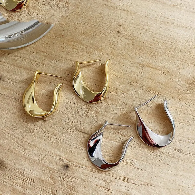 A00938 Real 925 Sterling Silver Geometric U Shape Fashion Stud Earrings for Women Bohemian INS Party Charming Jewelry
A00938 Real 925 Sterling Silver Geometric U Shape Fashion Stud Earrings for Women Bohemian INS Party Charming Jewelry