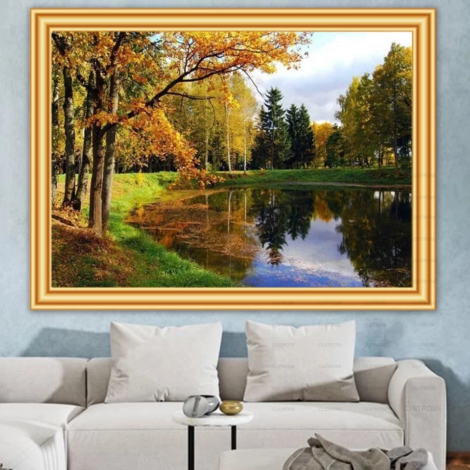 Diamond Painting Diy 5D European Style Acrylic Material Landscape Grassland Forest Landscape Drawing Living Room Furniture Deco
Diamond Painting Diy 5D European Style Acrylic Material Landscape Grassland Forest Landscape Drawing Living Room Furniture Deco