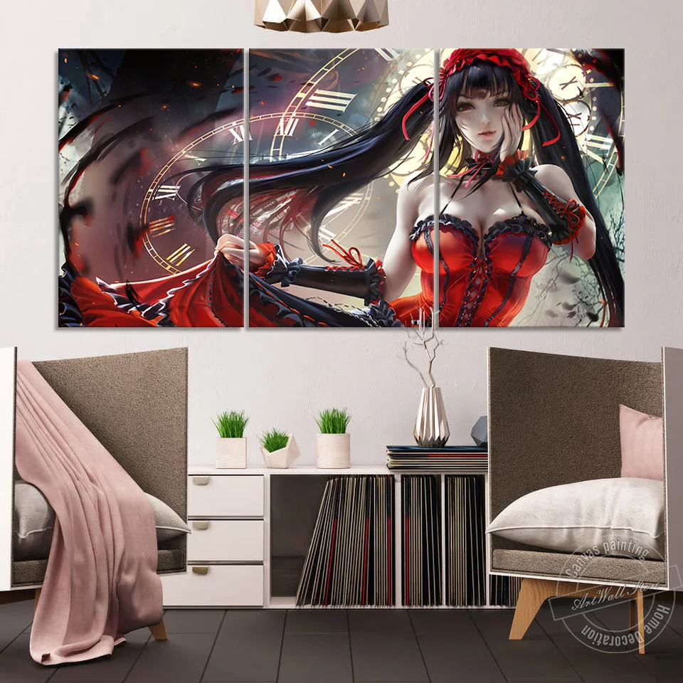 Unframed Date A Live Anime Poster Anime Sexy Girl Kurumi Tokisaki Wall Pictures for Living Room Decor Cartoon Wall Art Painting
Unframed Date A Live Anime Poster Anime Sexy Girl Kurumi Tokisaki Wall Pictures for Living Room Decor Cartoon Wall Art Painting