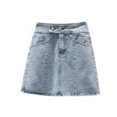 Guilantu Spring Summer Vintage Denim Short Skirt Women Fashion High Waist Casual Harajuku Streetwear A Lien Mini Skirts Female
Guilantu Spring Summer Vintage Denim Short Skirt Women Fashion High Waist Casual Harajuku Streetwear A Lien Mini Skirts Female