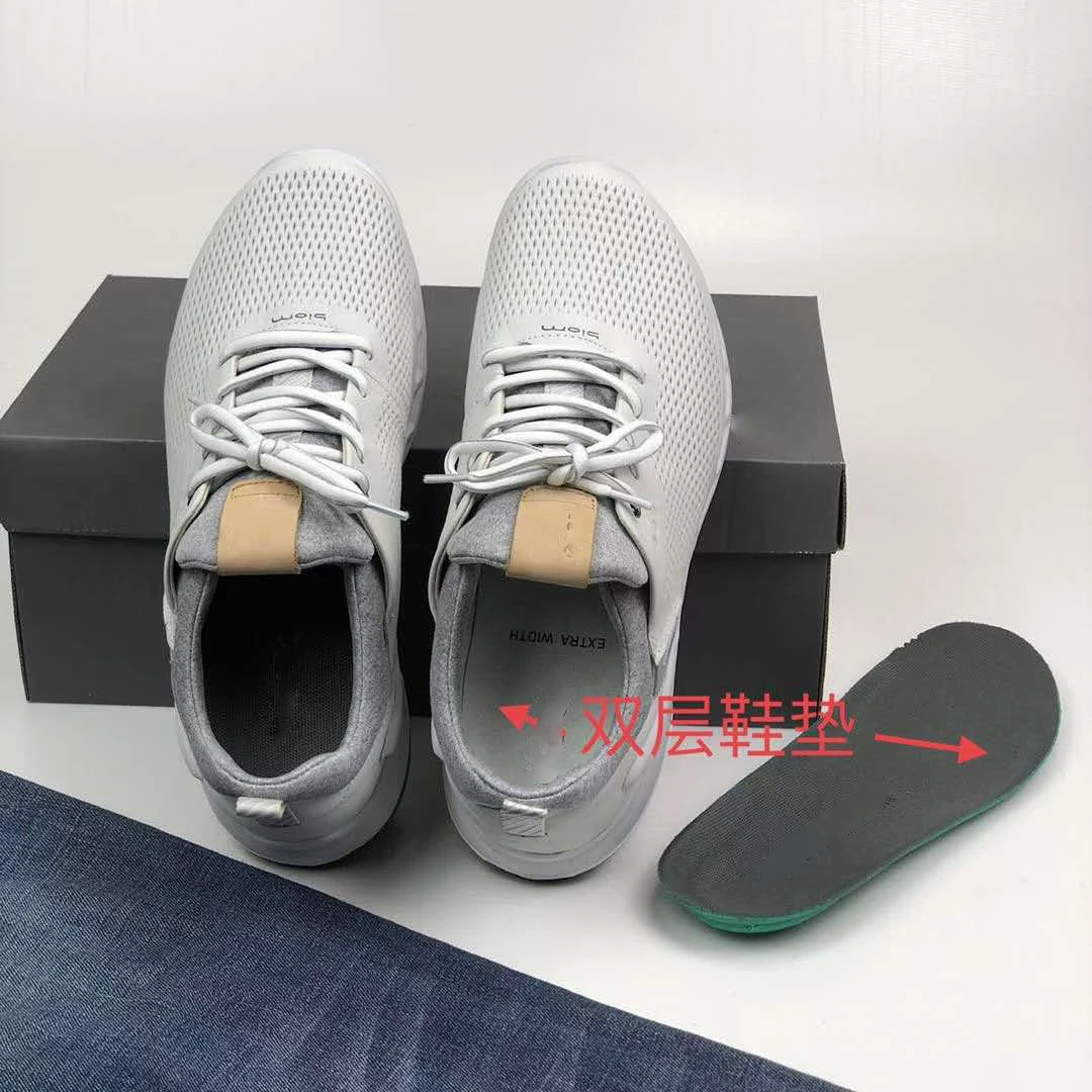 Spring Golf Shoes for Men Breathable Genuine Leather Shoes Male Athletic Golf Training Sneaker Grass Walking Shoe Spikeless Golf
Spring Golf Shoes for Men Breathable Genuine Leather Shoes Male Athletic Golf Training Sneaker Grass Walking Shoe Spikeless Golf