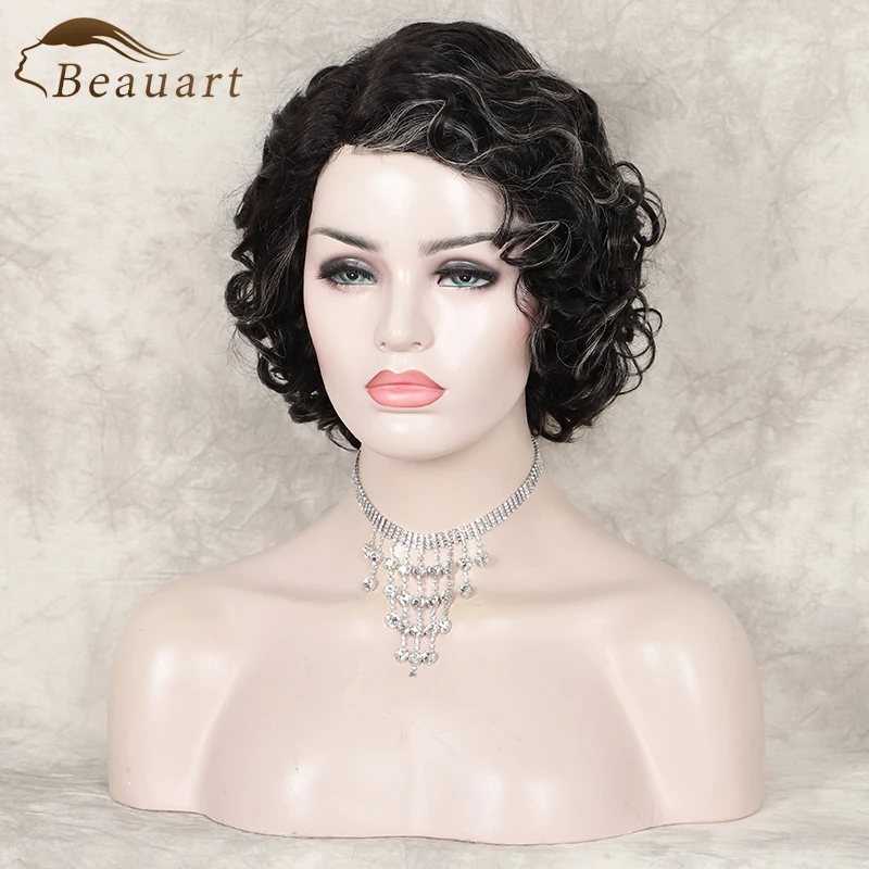 Beauart Wave Wig 100%Human Hair Full Wig 12" Lace Part Wavy Curly Wigs For Women Highlight White Lace Wig
Beauart Wave Wig 100%Human Hair Full Wig 12" Lace Part Wavy Curly Wigs For Women Highlight White Lace Wig