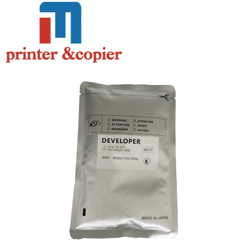 MX-27developer for sharp MX-2300N 2700N 2000L 4PCS KMCY developer
MX-27developer for sharp MX-2300N 2700N 2000L 4PCS KMCY developer