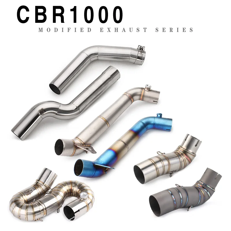 For CBR1000 Slip-on Motorcycle Exhaust Muffler Middle Link Pipe For Honda CBR1000RR CBR 2008 2009 2010 2011 2013 2014 2015 2016
For CBR1000 Slip-on Motorcycle Exhaust Muffler Middle Link Pipe For Honda CBR1000RR CBR 2008 2009 2010 2011 2013 2014 2015 2016