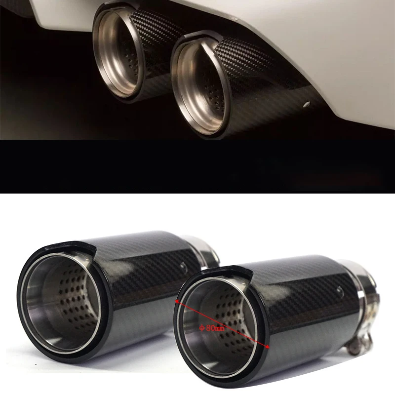 1pcs 63m m inlet 80mm outlet series exhaust pipe one black stainless steel m standard smooth carbon fiber exhaust pipe
1pcs 63m m inlet 80mm outlet series exhaust pipe one black stainless steel m standard smooth carbon fiber exhaust pipe