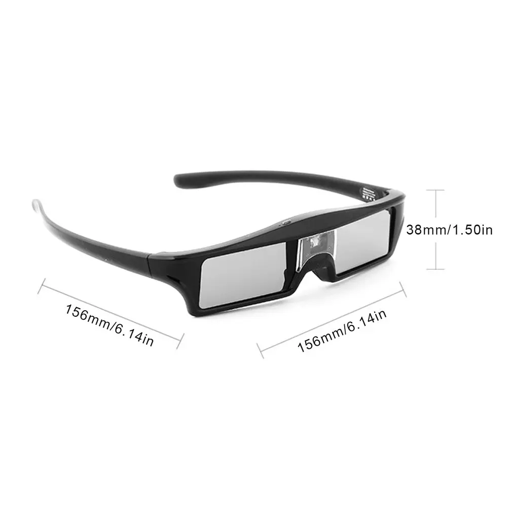 3D Wireless Glasses Rechargeable 3D Active Shutter Glasses Eyewear For DLP 3D Projectors TV Universal Glasses
3D Wireless Glasses Rechargeable 3D Active Shutter Glasses Eyewear For DLP 3D Projectors TV Universal Glasses