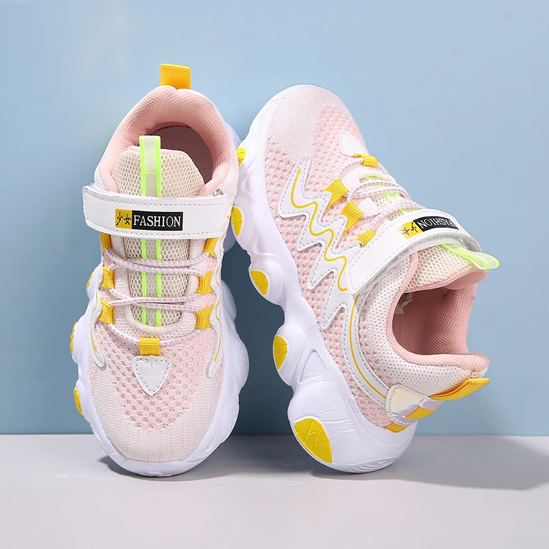 2021 Autumn Kids Sneakers For Girls Fashion Casual Breathable Mesh Student Children Shoes Pink Girls Sports Running Child Shoes
2021 Autumn Kids Sneakers For Girls Fashion Casual Breathable Mesh Student Children Shoes Pink Girls Sports Running Child Shoes