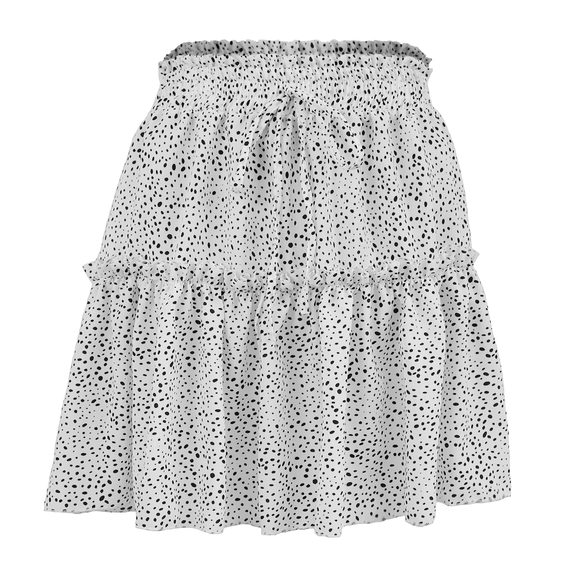 Knee Length High-Waisted Chiffon Skirt Polka-Dot Printed Pleated Skirt Summer 2021 Female Vintage Elastic Beach Short Dress
Knee Length High-Waisted Chiffon Skirt Polka-Dot Printed Pleated Skirt Summer 2021 Female Vintage Elastic Beach Short Dress