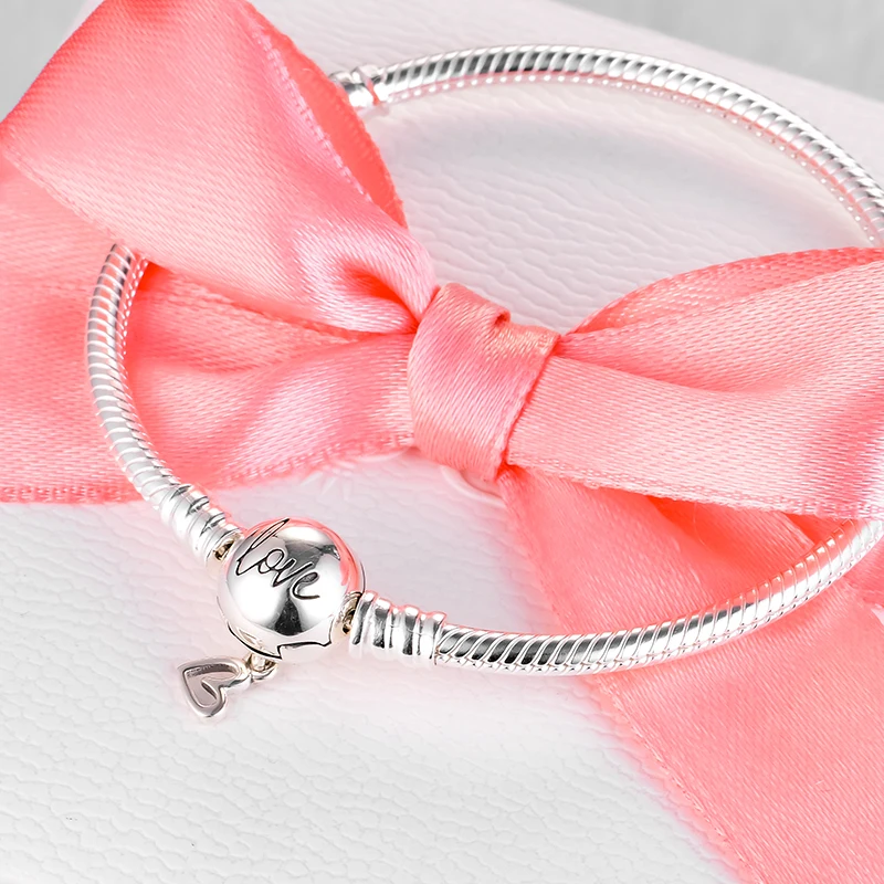 New 925 sterling silver Moments Freehand Heart Clasp Snake Chain pan Bracelets for women fit charms beads DIY Jewelry
New 925 sterling silver Moments Freehand Heart Clasp Snake Chain pan Bracelets for women fit charms beads DIY Jewelry