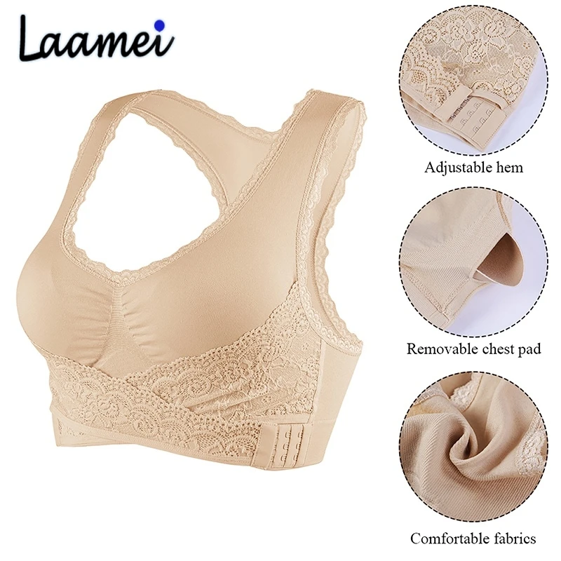 Laamei Women Underwear Sexy Lingerie Lingerie Lace Solid Color Cross Side Buckle Without Rims Gathered Sport Underwear Sleep Bra
Laamei Women Underwear Sexy Lingerie Lingerie Lace Solid Color Cross Side Buckle Without Rims Gathered Sport Underwear Sleep Bra