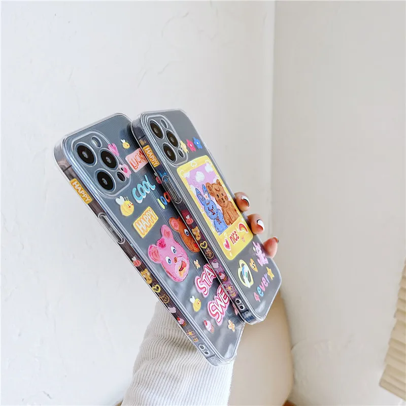Cute Cartoon Crayon Portrait Phone Cases For iPhone 12 Mini 11 Pro XS Max X XR 7 8 Plus SE 2020 Fashion Border Print TPU Cover
Cute Cartoon Crayon Portrait Phone Cases For iPhone 12 Mini 11 Pro XS Max X XR 7 8 Plus SE 2020 Fashion Border Print TPU Cover