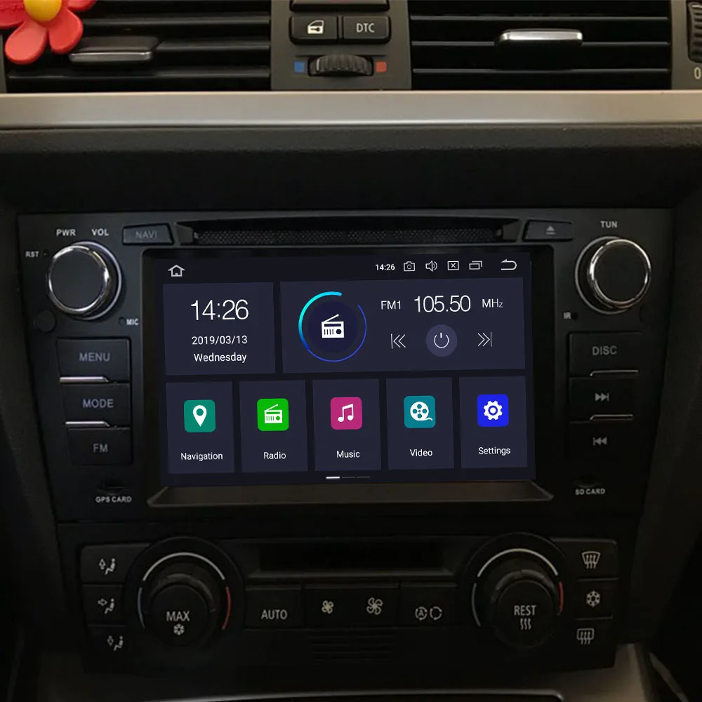 DSP IPS экран Android 10 4G RAM 64G ROM Автомобильный GPS для BMW E90 E91 E92 E93 dvd плеер стерео радио