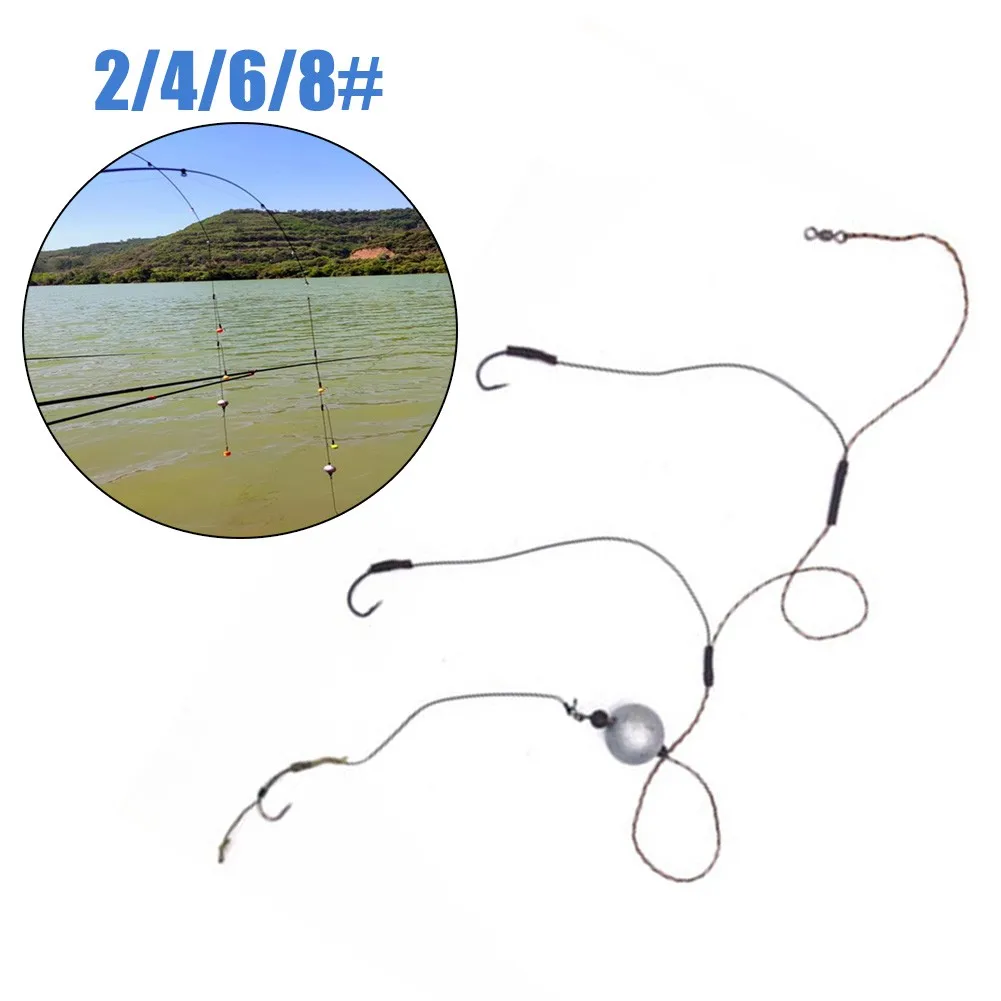 Ready Tied Drop Water Lead Sinkers Rig Swivel Fishing Lure String Hook Fishhooks Group Set With Lead Sinkers 50g Fishing Tackle
Ready Tied Drop Water Lead Sinkers Rig Swivel Fishing Lure String Hook Fishhooks Group Set With Lead Sinkers 50g Fishing Tackle