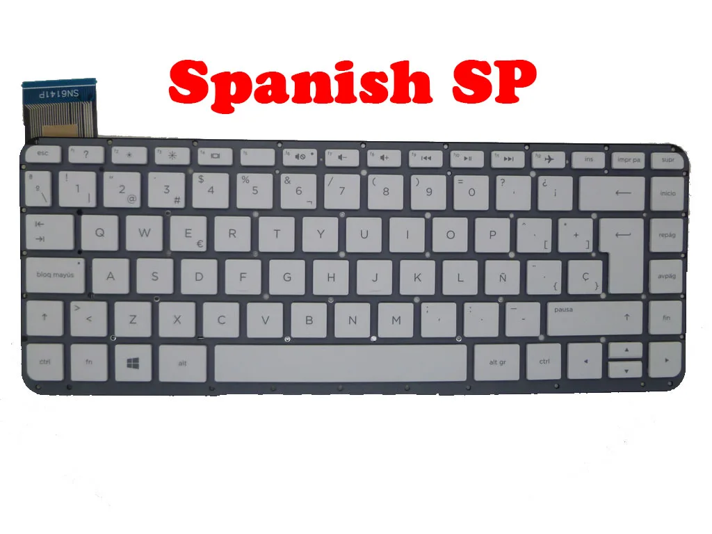 Laptop Keyboard For HP SlateBook 14-P000 14-P010NR 14-P091NR 14-P001TU 791433-051 -061 -071 791433-BG1 France/Italy/Swiss/Spain
Laptop Keyboard For HP SlateBook 14-P000 14-P010NR 14-P091NR 14-P001TU 791433-051 -061 -071 791433-BG1 France/Italy/Swiss/Spain