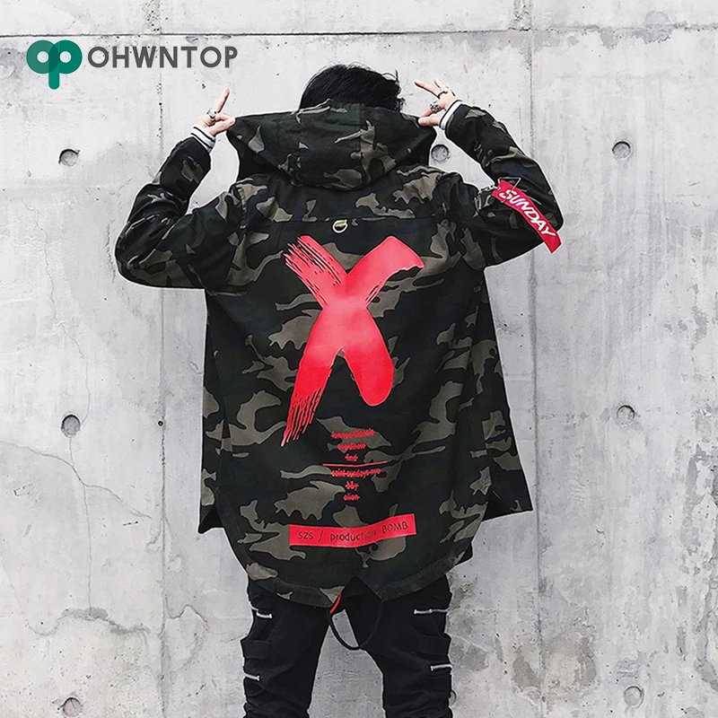 Men camouflage Jacket High Street Ribbon Patchwork Cotton Men X Print Bomber Coat Autumn Harajuku Pilot Flight Jacket Streetwear 
Men camouflage Jacket High Street Ribbon Patchwork Cotton Men X Print Bomber Coat Autumn Harajuku Pilot Flight Jacket Streetwear