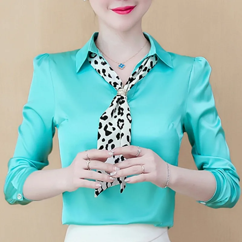 2019 New Fashion Spring Women Blouses And Tops Elegant Shirts Chiffon Long Sleeve Turn Down Collar Office Lady Clothing Blusas
2019 New Fashion Spring Women Blouses And Tops Elegant Shirts Chiffon Long Sleeve Turn Down Collar Office Lady Clothing Blusas