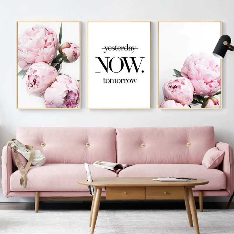 Nordic Modern Decorative Painting Ins Pink Flower Letter Canvas Art Paints Artist Bedroom Living Room Pink Home Decor Pictures
Nordic Modern Decorative Painting Ins Pink Flower Letter Canvas Art Paints Artist Bedroom Living Room Pink Home Decor Pictures