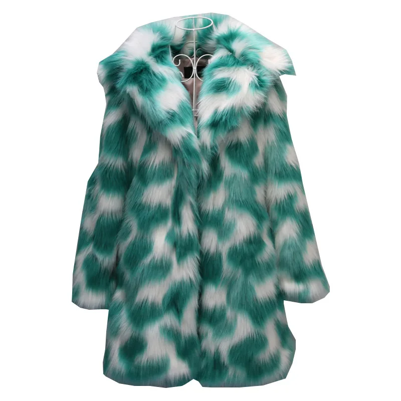 GAMPORL Faux Fur Coat Faux Fox Fur Fluffy Coat Winter Lapel Clothes Fashion Ladies Long Warm Clothes Plus Size Winter Clothes
GAMPORL Faux Fur Coat Faux Fox Fur Fluffy Coat Winter Lapel Clothes Fashion Ladies Long Warm Clothes Plus Size Winter Clothes