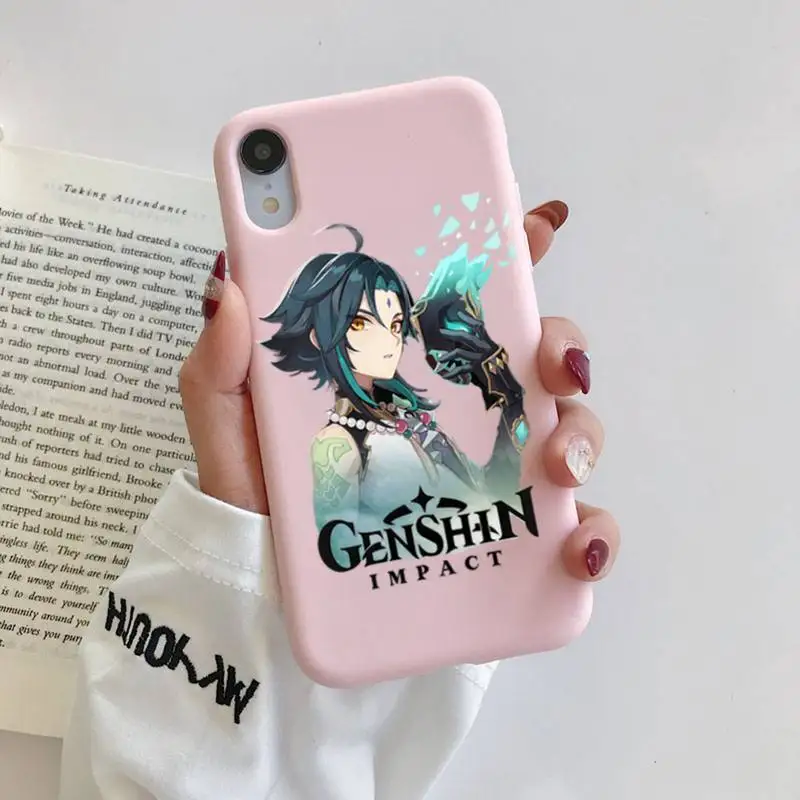 Genshin Impact xiao Phone Case for iphone 11 12 mini pro max 7 8 plus 6 6s x xs max xr coque
Genshin Impact xiao Phone Case for iphone 11 12 mini pro max 7 8 plus 6 6s x xs max xr coque