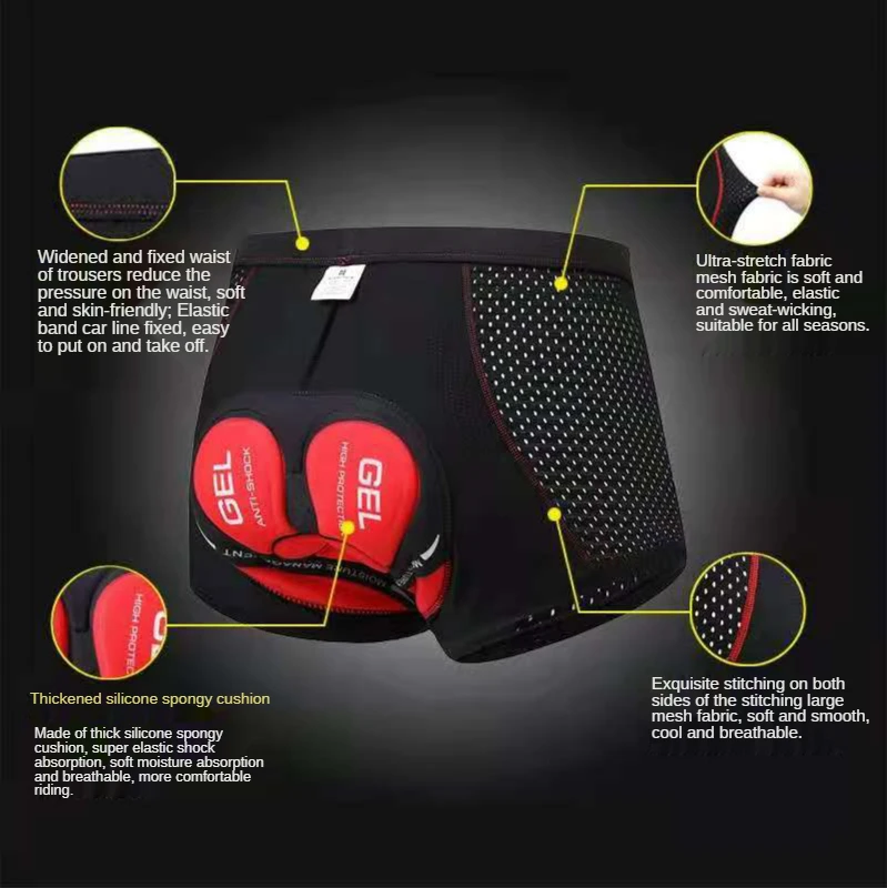 2021 cycling underwear men's and women's mountain bike riding shorts MTB Bicycle Short summer breathable 20d silicone cushion
2021 cycling underwear men's and women's mountain bike riding shorts MTB Bicycle Short summer breathable 20d silicone cushion