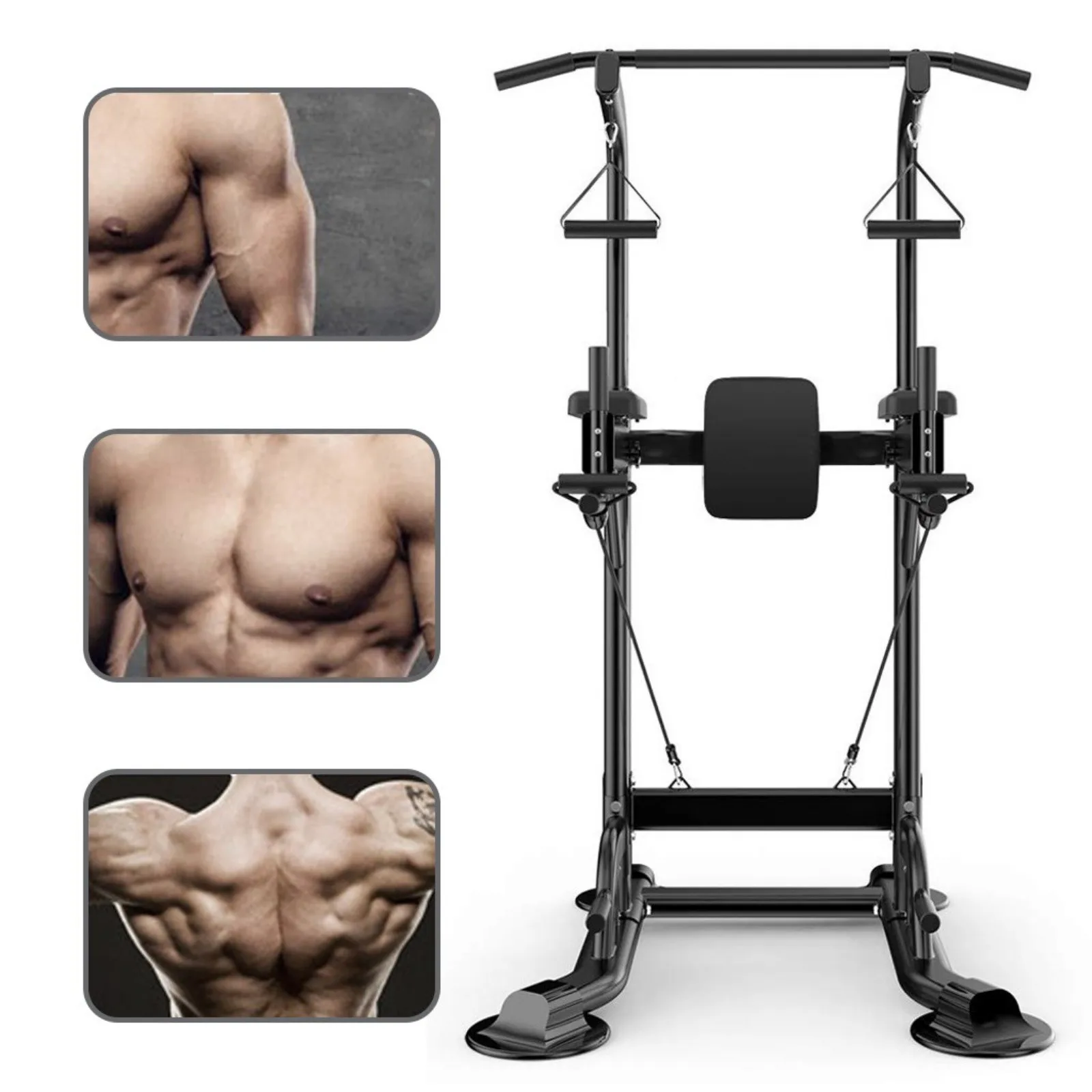 Multifunctional Single Parallel Bar frame Home Pull-up Exerciser, Dip Station Chin Up Bar Core Power Fitness Equipment
Multifunctional Single Parallel Bar frame Home Pull-up Exerciser, Dip Station Chin Up Bar Core Power Fitness Equipment