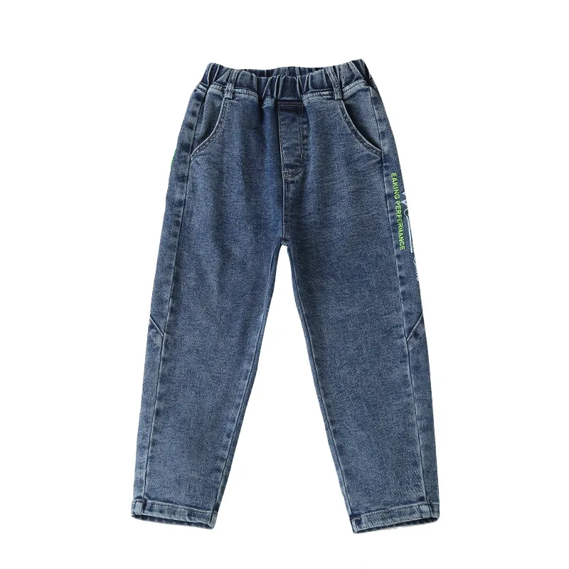 Fashion Denim Pants For Boys Casual Boy Jeans Elastic Waist Trousers Spring Autumn Children Clothes Jeans Pants For Kids Boys 
Fashion Denim Pants For Boys Casual Boy Jeans Elastic Waist Trousers Spring Autumn Children Clothes Jeans Pants For Kids Boys