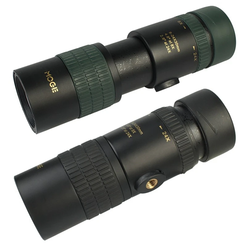 MOGE 8-24X30 Zoom Monocular Telescope for Smartphone Long Range Powerful Foldable Telephoto Compact Hunting Camping
MOGE 8-24X30 Zoom Monocular Telescope for Smartphone Long Range Powerful Foldable Telephoto Compact Hunting Camping