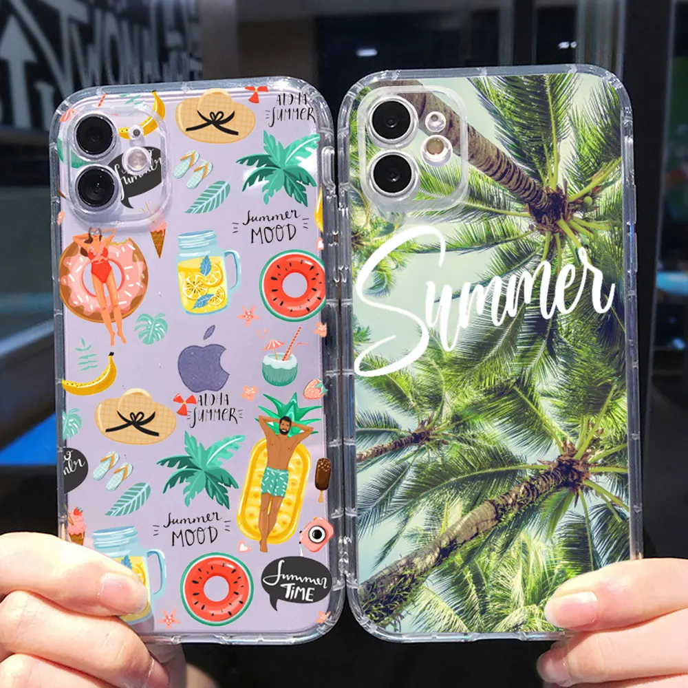 Мягкий прозрачный чехол PUNQZY из ТПУ для iPhone 12, 11 PRO MAX, XR, X, 8, 6, 7 PLUS с милыми летними банановыми листьями 
Мягкий прозрачный чехол PUNQZY из ТПУ для iPhone 12, 11 PRO MAX, XR, X, 8, 6, 7 PLUS с милыми летними банановыми листьями