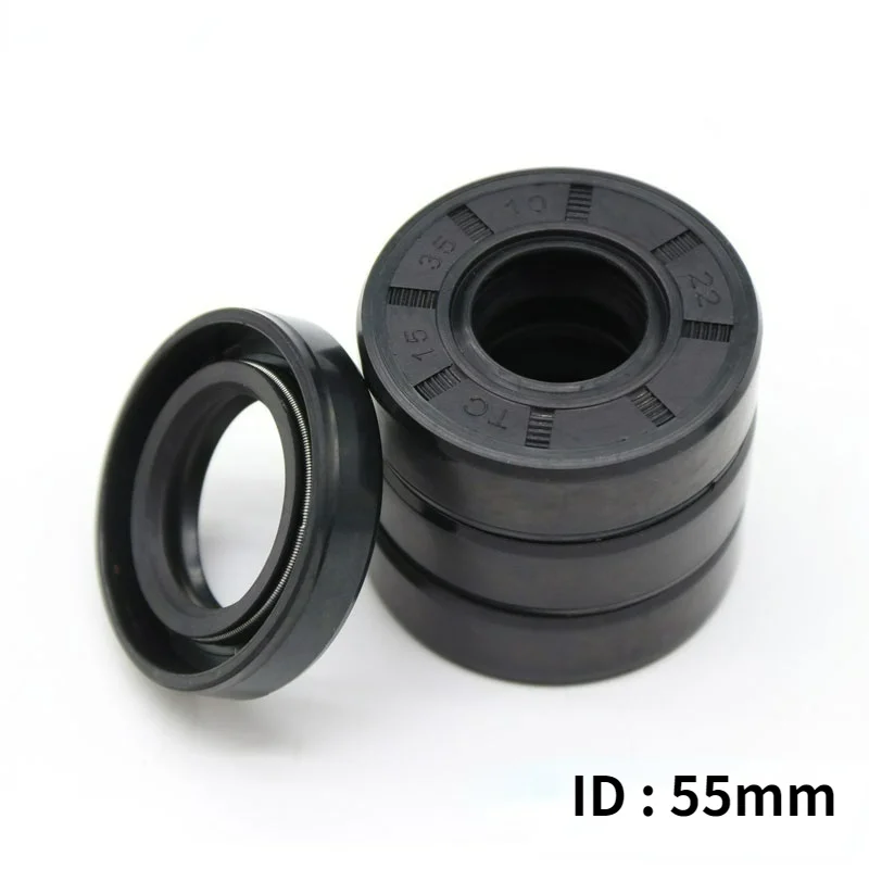 1Pcs ID 55 Mm Nitrile Dichtingsring TC55-70/72/74/75/76/78/80/82/85/90/95/100/102/110-/8/10/12 Double Lip Oil Seal
1Pcs ID 55 Mm Nitrile Dichtingsring TC55-70/72/74/75/76/78/80/82/85/90/95/100/102/110-/8/10/12 Double Lip Oil Seal