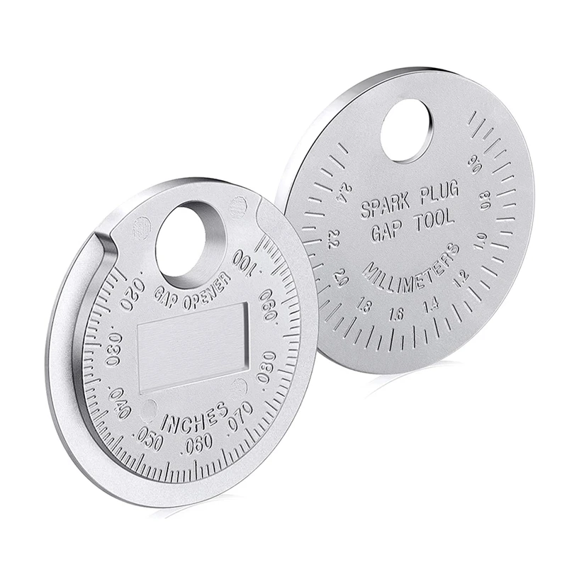 2 PCS Spark Plug Space Tool Spark Plug Space Gauge Measuring Tool Wire Spark Plug Space Gauge From 0.020 To 0.100 Inch 
2 PCS Spark Plug Space Tool Spark Plug Space Gauge Measuring Tool Wire Spark Plug Space Gauge From 0.020 To 0.100 Inch