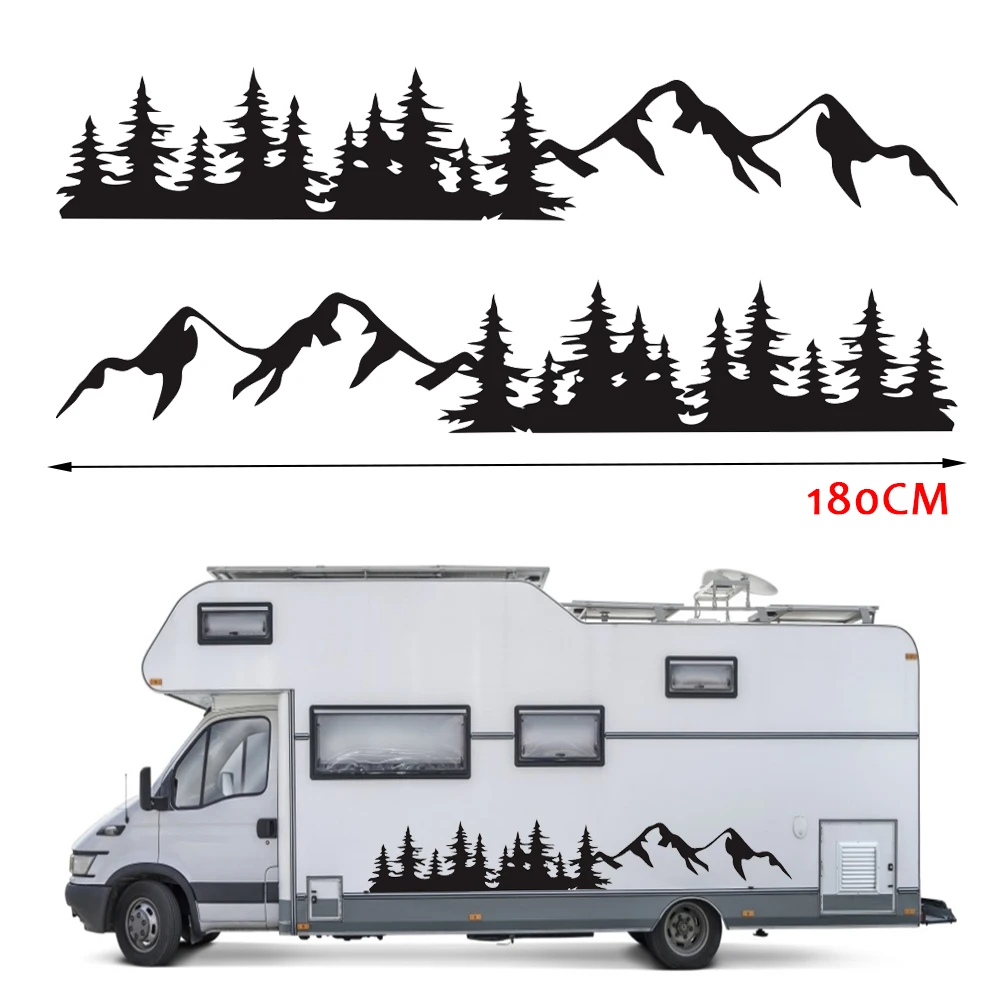 180CM Car Door Side Stickers Mountain Forest Decal for Volkswagen VW Multivan TRANSPORTER T5 T6 Toyota Elfa Accessories 2PCS
180CM Car Door Side Stickers Mountain Forest Decal for Volkswagen VW Multivan TRANSPORTER T5 T6 Toyota Elfa Accessories 2PCS