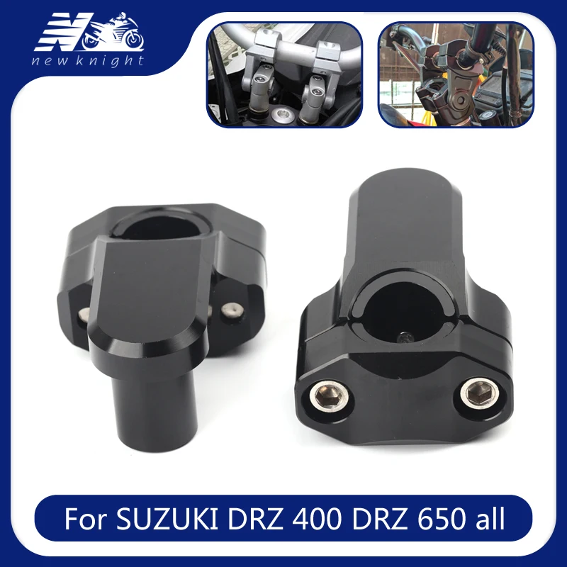 Motorcycle CNC Aluminum Accessories Handlebar Riser 7/8" 22mm 1 1/8" 28mm Bars Clamp riser Pivoting For Suzuki DRZ400 DRZ650 all
Motorcycle CNC Aluminum Accessories Handlebar Riser 7/8" 22mm 1 1/8" 28mm Bars Clamp riser Pivoting For Suzuki DRZ400 DRZ650 all
