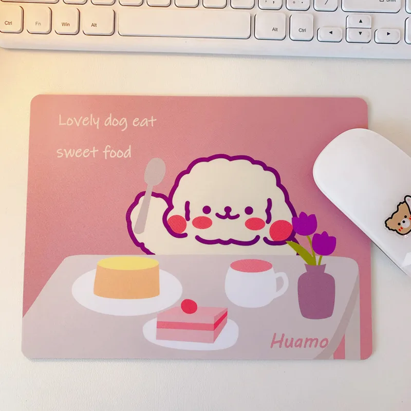 Ins Cartoon Puppy Mini Color Mouse Pad Portable Waterproof Antiskid PU Office Cute Computer Student Creative Kawaii Desk Mat
Ins Cartoon Puppy Mini Color Mouse Pad Portable Waterproof Antiskid PU Office Cute Computer Student Creative Kawaii Desk Mat
