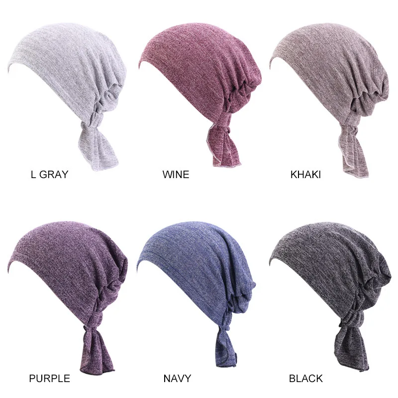 Helisopus Womens Muslim Hijab Cancer Chemo Stretchy Cotton Turban Cap Hair Loss Cover Head Scarf Pre-Tied Bandana Headwear
Helisopus Womens Muslim Hijab Cancer Chemo Stretchy Cotton Turban Cap Hair Loss Cover Head Scarf Pre-Tied Bandana Headwear