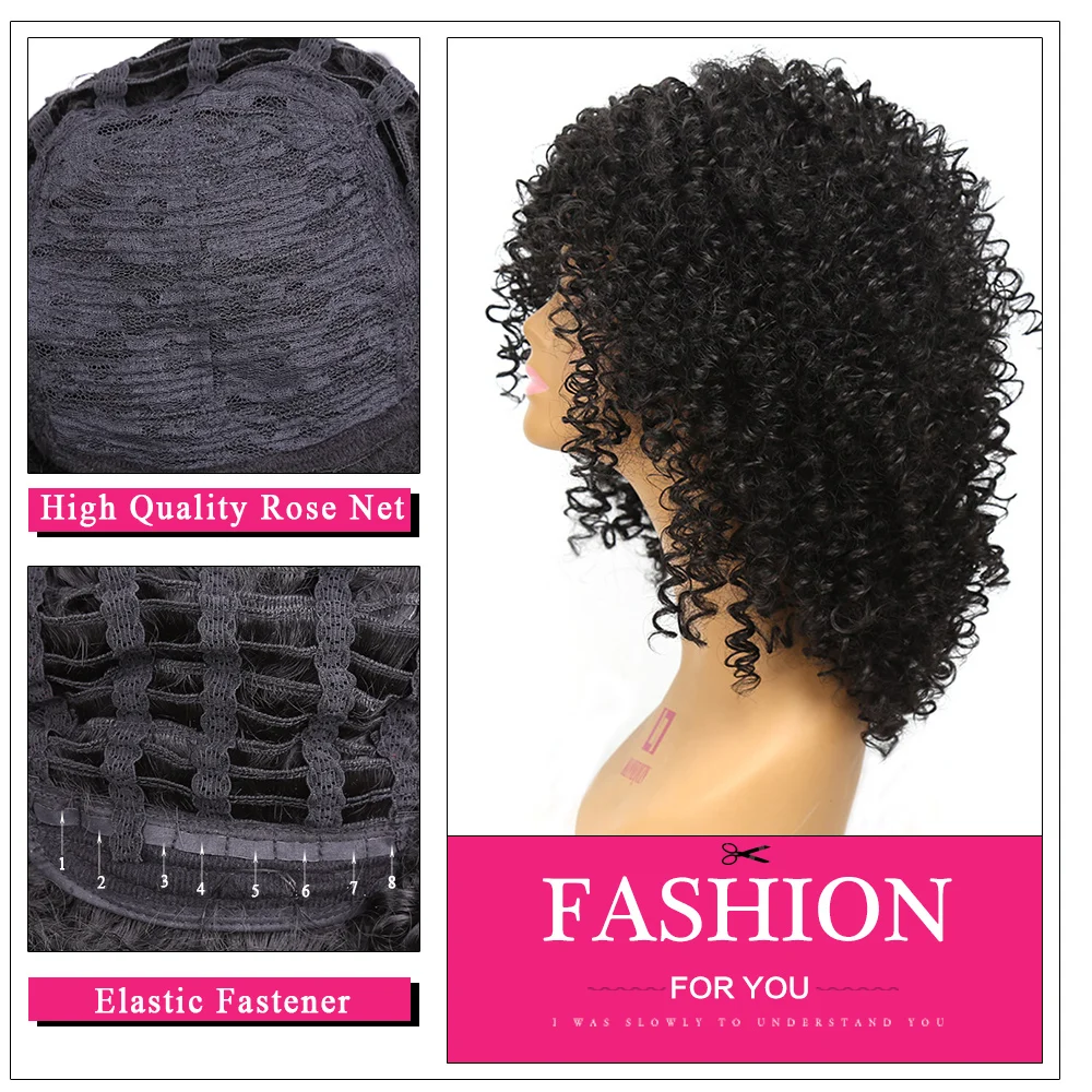 Synthetic Wigs for Women Omber Afro Kinky Curly Short Wigs High Temperature Fiber Blonde Mixed Brown African American
Synthetic Wigs for Women Omber Afro Kinky Curly Short Wigs High Temperature Fiber Blonde Mixed Brown African American