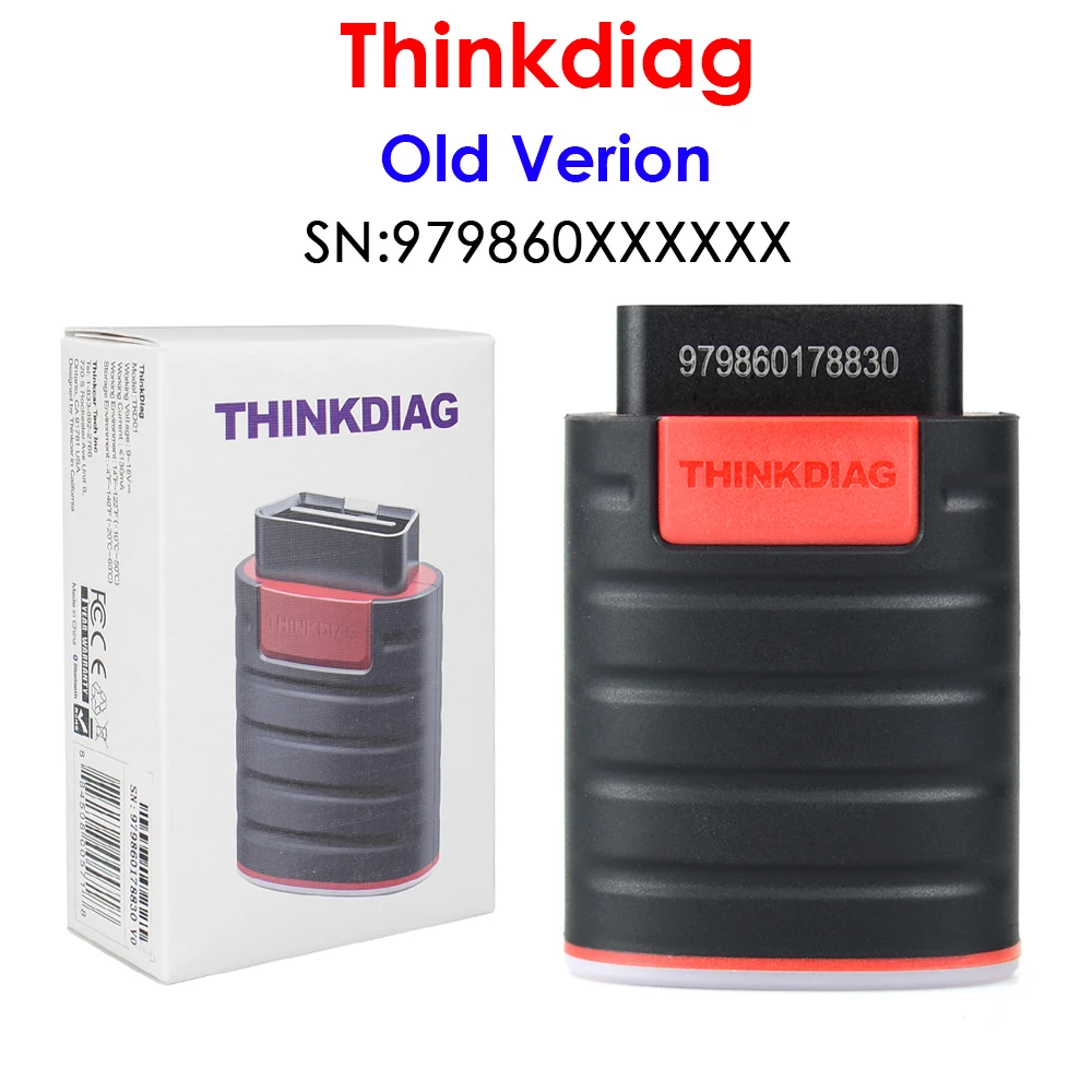 Диагностический сканер Thinkdiag инструмент для полной диагностики OBD2 считыватель