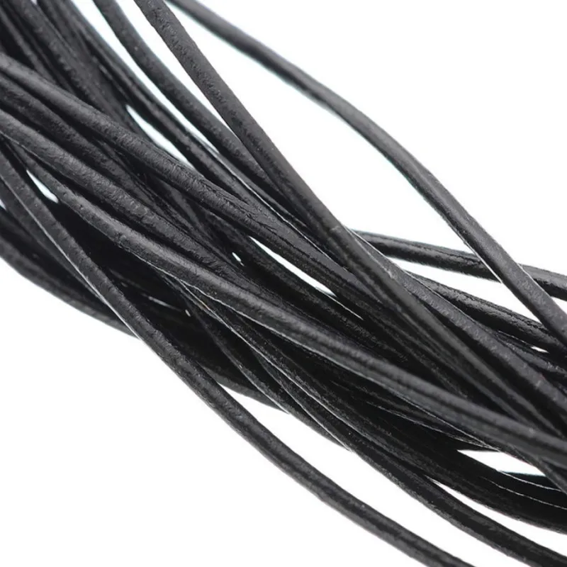 2mm x10m round jewelry necklace jewelry leather rope black rope, used for bracelet necklace DIY jewelry
2mm x10m round jewelry necklace jewelry leather rope black rope, used for bracelet necklace DIY jewelry