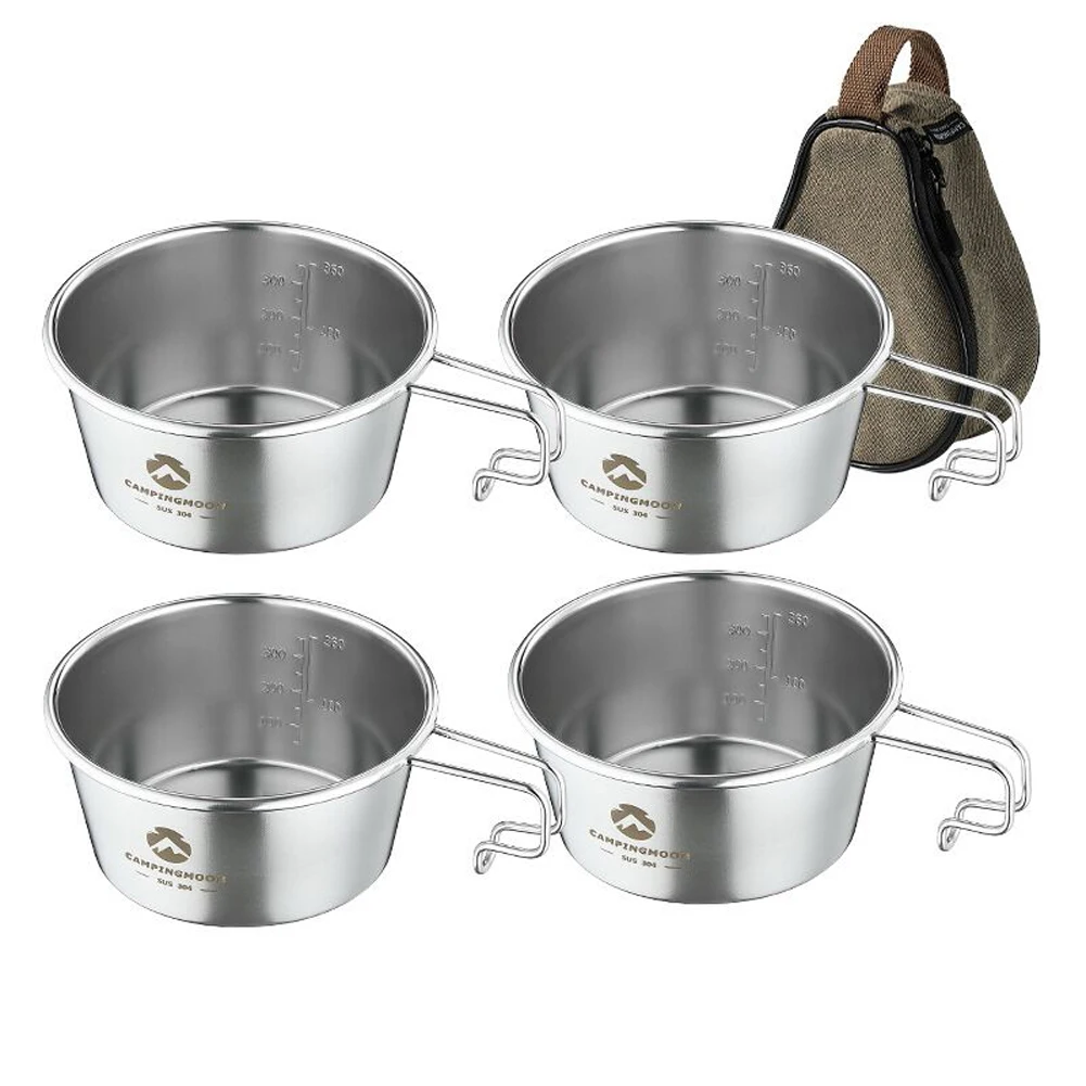 Outdoor Stainless Steel 450ml Sierra Bowl Picnic Tableware Portable Barbecue Hiking Camping Cup Picnic Cookware With Storage Bag
Outdoor Stainless Steel 450ml Sierra Bowl Picnic Tableware Portable Barbecue Hiking Camping Cup Picnic Cookware With Storage Bag