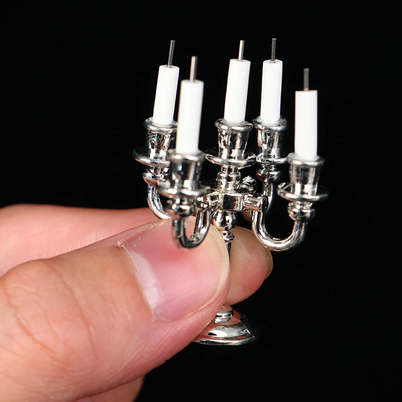 1Set Dollhouse Miniature Candles and Candlestick Cake Candle Holders Toppers For Doll House Decoration Accessories Kids Toys
1Set Dollhouse Miniature Candles and Candlestick Cake Candle Holders Toppers For Doll House Decoration Accessories Kids Toys