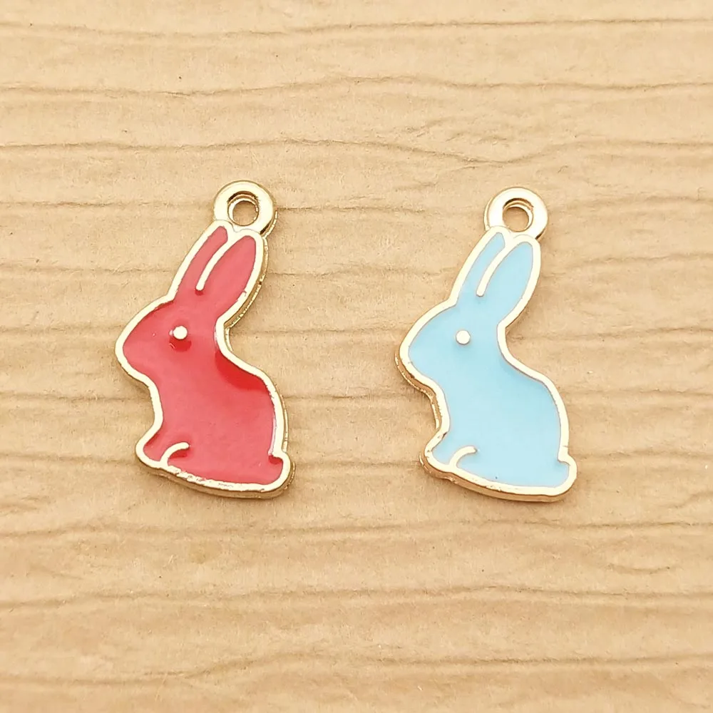 10 шт. 10x15 мм эмалированный кролик Очаровательное украшение для изготовления ювелирных изделий Модные серьги подвеска браслет ожерелье Очар...
10 шт. 10x15 мм эмалированный кролик Очаровательное украшение для изготовления ювелирных изделий Модные серьги подвеска браслет ожерелье Очар...