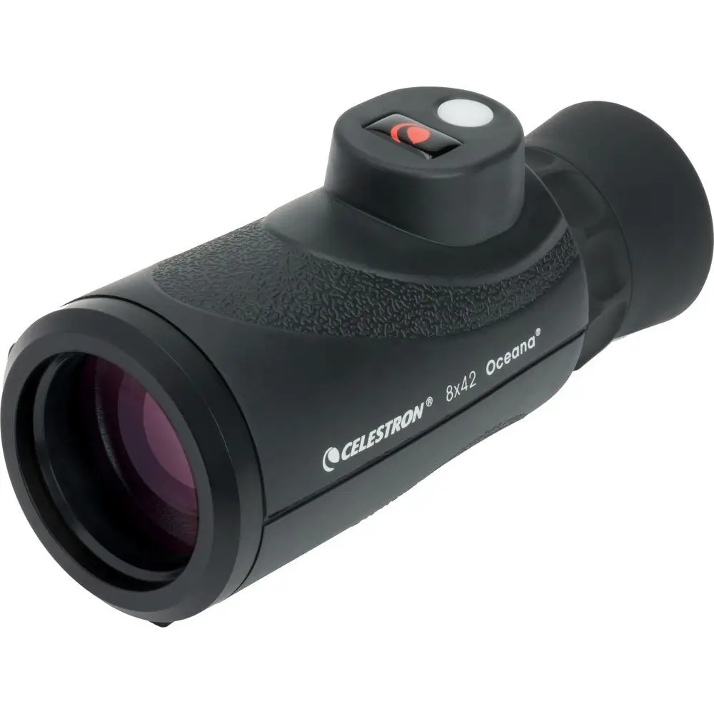 Монокулярный встроенный компас Celestron Oceana 8x42 с полным многослойным покрытием
Монокулярный встроенный компас Celestron Oceana 8x42 с полным многослойным покрытием