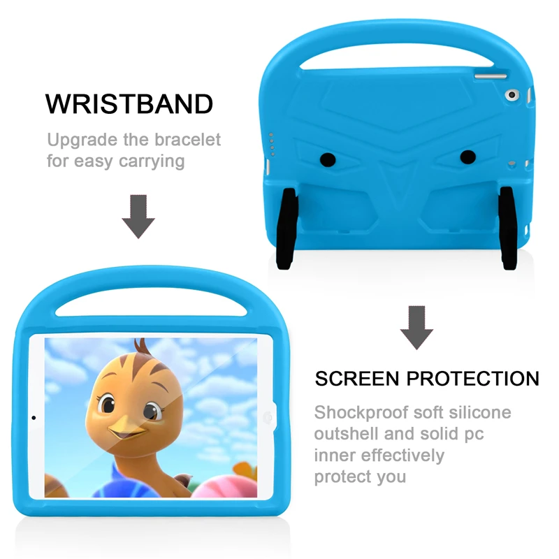For ipad 10.2 case 2019 kids shockproof Stand tablet Cover for ipad air 3 10.5 pro 10.5 EVA coque ipad 8th Generation 2020 10.2
For ipad 10.2 case 2019 kids shockproof Stand tablet Cover for ipad air 3 10.5 pro 10.5 EVA coque ipad 8th Generation 2020 10.2