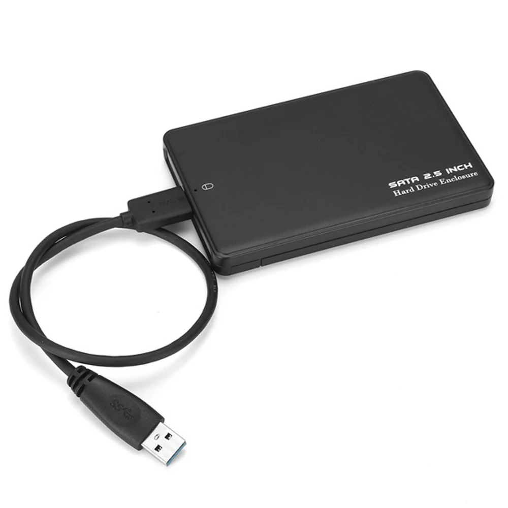 2 5 дюймов USB 3 0 корпуса переносного жесткого диска HDD жесткий диск